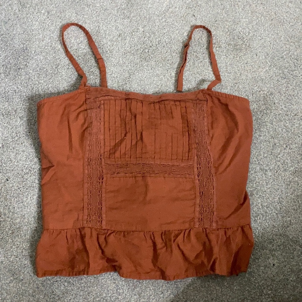 Abercrombie & Fitch burnt orange cami